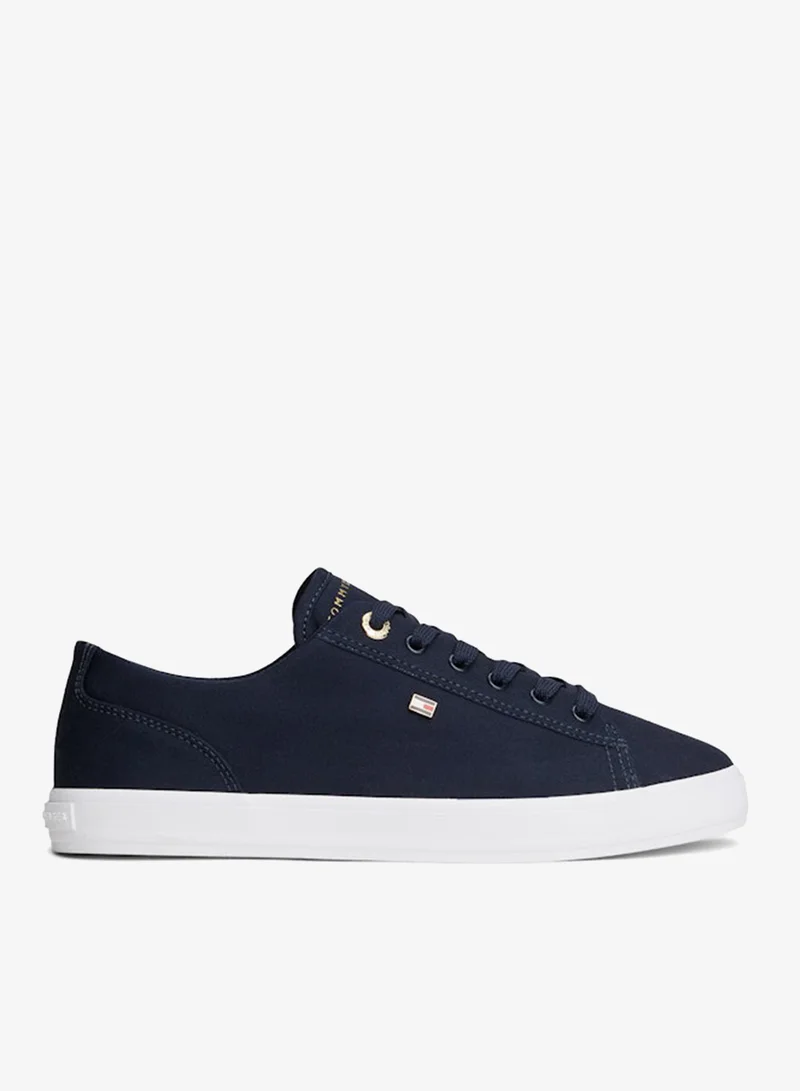 Enamel Flag Canvas Trainers